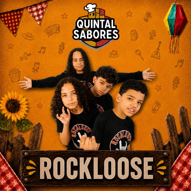 Rockloose — atração do Festival Quintal dos Sabores